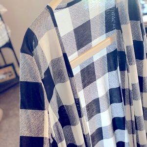 Buffalo Plaid Duster Size L/XL